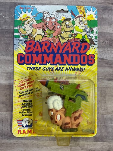 1989 playmates carded barnyard - carded,