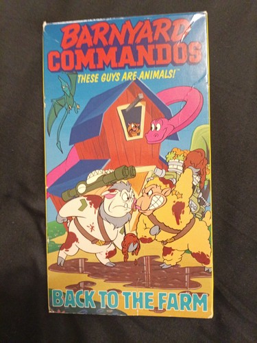 Vhs barnyard commandos back - barnyard, to