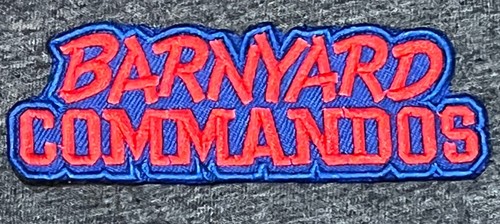 Barnyard commandos embroidered - barnyard,